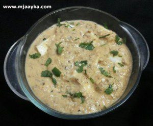 Badaami Paneer Recipe