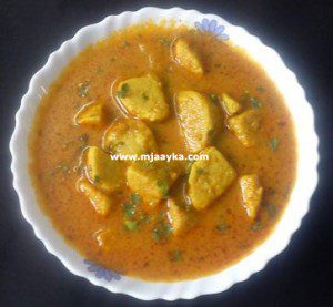 Besan Aloo Curry Recipe