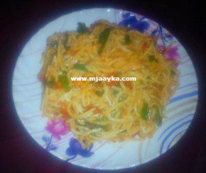 Schezwan Vegetable Hakka Noodles Recipe