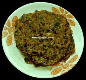 Mooli Palak Ke Parathe Recipe