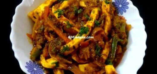 Paneer Jalfrezi Recipe