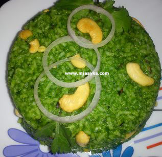 Best Healthy No-1 Spinach Rice Recipe in Hindi(पालक के चावल)