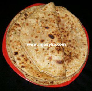 Stuffed Cabbage Paratha Recipe