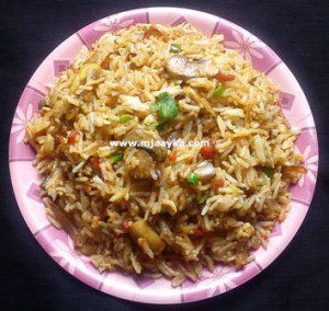 mushroom-fried-rice