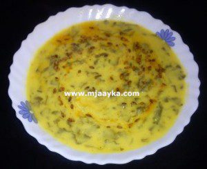 palak-kadhi