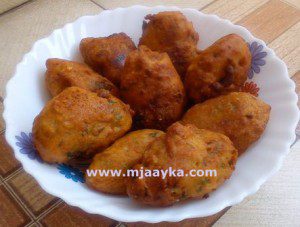 rice pakoda